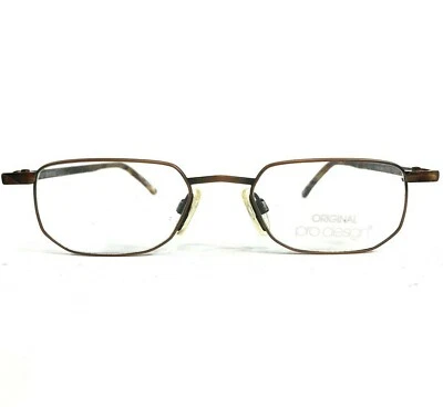 Prodesign Denmark P 427 8/32001 Eyeglasses Frames Brown Tortoise Rectangular 145 - Image 1 of 4