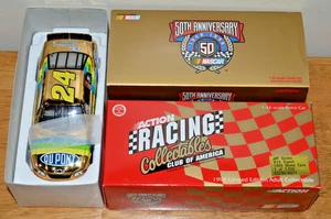 Jeff Gordon 1998 gold 50th anniversary 1/32  Action RCCA club diecast 1 of 3500 - Picture 1 of 2