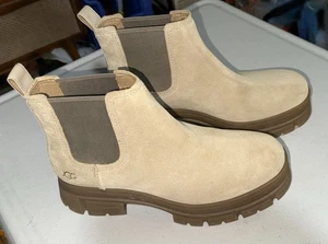 Botas sin cordones UGG para mujer Ashton Chelsea semilla mostaza tostado gamuza talla 11 - Imagen 1 de 9