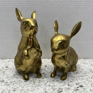 Vintage Messing Hallow Bunny’s - Bild 1 von 4