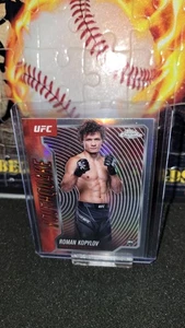ROMAN KOPYLOV 2025 TOPPS CHROME UFC ROOKIE YOUTHQUAKE #YTQ-6 RC  - Picture 1 of 2