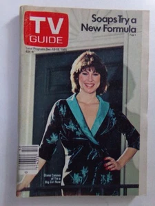 TV GUIDE 1980 December 13 19 Diana Canova Dayton Ohio Edition Magazine - Picture 1 of 2