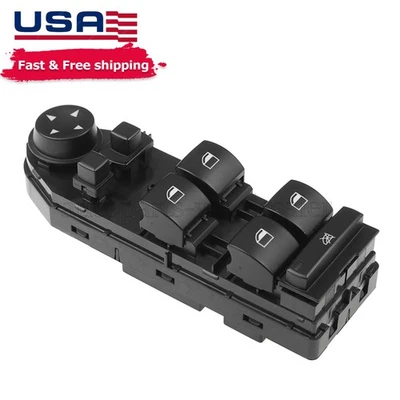 61313414355 Interruptor de control de ventana eléctrica principal delantero izquierdo para BMW X3 2004-2010 Foto 1 de 4