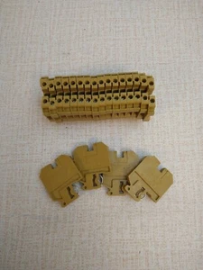 New Lot of 20 - Weidmuller SAK 2,5 SAK2,5 Terminal Block - Picture 1 of 3