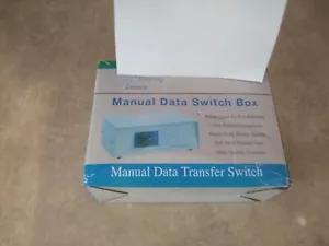 KENTEK 4-WAY DB9 DATA TRANSFER SWITCH BOX RS232 9 PIN SERIAL PRINTE UC3-5 - Picture 1 of 6