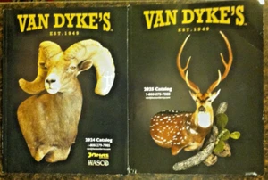 2x 🔥VAN DYKE'S🔥 2024-2025 Taxidermy Catalogs Hunting Mounted Stuffed Display - Picture 1 of 9