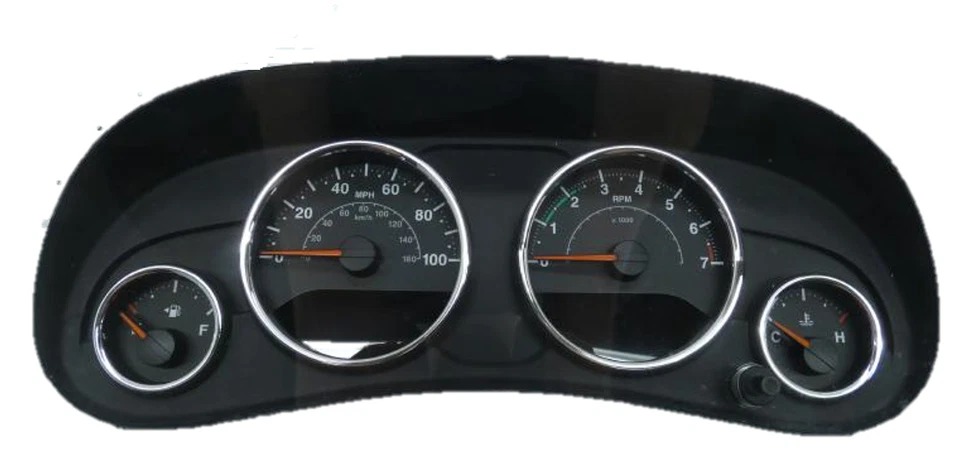 Jeep Wrangler 2016-2017 velocímetro con racimo 16 17 OEM Foto 1 de 1
