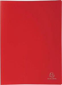 Exacompta A4 Soft Cover 40 Pockets Display Book Anti-Glare Presentation Red - Picture 1 of 6