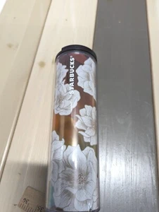Starbucks verano 2019 tapa giratoria flor de cactus 16 oz. Doble pared alta - Imagen 1 de 5