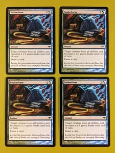 Snakeform x4 Eventide 4x Playset Magic the Gathering MTG  - Picture 1 of 1