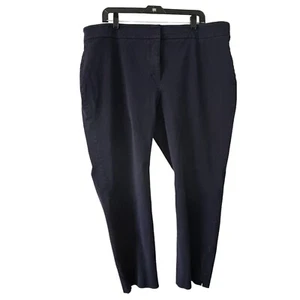 Talbots Chatham Ankle Hose 22W Navy Blau Damen Crop Hose Karriere Büro Arbeit - Bild 1 von 9