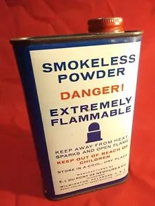 Vintage Du Pont Military Rifle Powder Empty Tin IMR-4227. - Picture 1 of 6