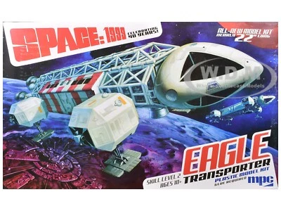 SKILL 2 MODEL KIT EAGLE SPACECRAFT W/CARGO POD "SPACE: 1999" 1/48 BY MPC MPC825M - Image 1 of 4
