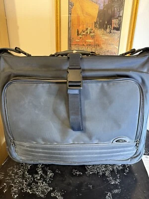 Vintage Samsonite Black Easy Going Hanging Garment Travel Bag Suitcase Luggage - Image 1 of 4