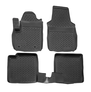 Tappeti Tappetini Auto In Gomma Per Fiat Panda 2003-2012 NORM Liners - Foto 1 di 9