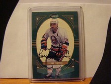 2001-02 Parkhurst Autographs - Bryan Trottier - #PA30 NY Islanders - HOF