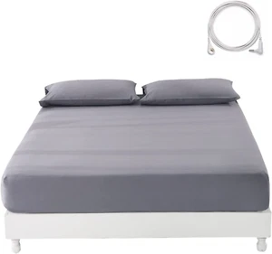 Grounding Sheets for Earthing Queen Size Grounding Fitted Bed Sheets with 15 Ft - Picture 1 of 6