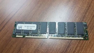HYUNDAI 64MB PC100 8Mx64 DIMM Memory - Picture 1 of 1