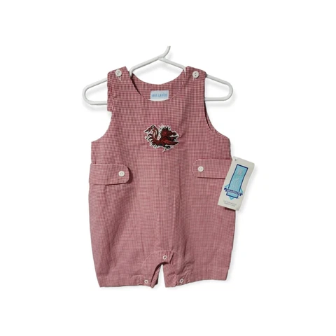 South Carolina Gamecocks Vive La Fête Unisex 18mo Embroidered Baby Outfit Bubble Cover