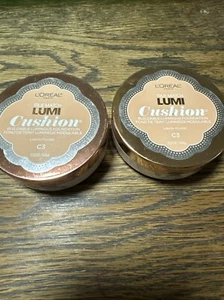 Lot of 2 L'Oreal True Match Lumi Buildable Cushion Foundation Creamy Natural C3 - Picture 1 of 3