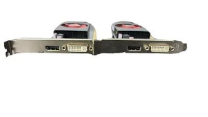 Lot of 2 Dell AMD Radeon HD 8490 1GB DDR3 PCIe x16 Video Card 0J53GJ/J53GJ - Picture 1 of 8