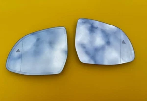 BMW X3 G01 X4 G02 X5 G05 X7 G07 Mirror Glass Blind Spot EU Wide-Angle Pair L+R - Picture 1 of 8