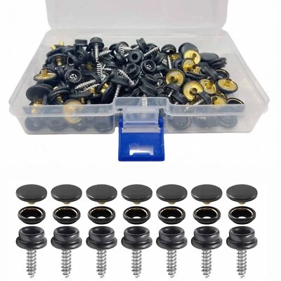 Sujetador de latón de calidad a presión botón de tapa para barco marino tienda de lona Foto 1 de 4