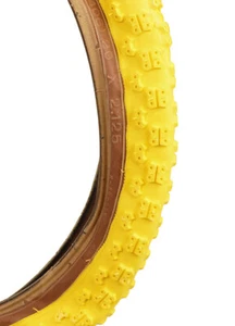 Kenda K50 Comp 3 tread BMX skinwall tire - 20" X 2.125" - YELLOW - Picture 1 of 1