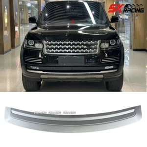 Silver Front Hood Bonnet Panel Cover Trim Fits For Range Rover L405 2013-17 - Picture 1 of 19
