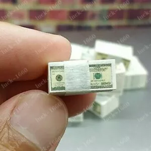 100 Blatt/Konvolut Dollar Soldier Scene Requisite Zugang für 1/12 Maßstab Actionfigur - Bild 1 von 3