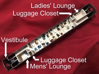 Passenger Car Interior KIT for Centralia Car Shops P85bR [ HO ] - Image 1 of 4
