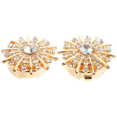  Knopf Abdeckung Damen Hemd Manschettenknöpfe Knopfüberzüge Für Hemden - Bild 1 von 4