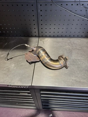 toyota starlet gt turbo td04 down pipe wepr - Image 1 of 3