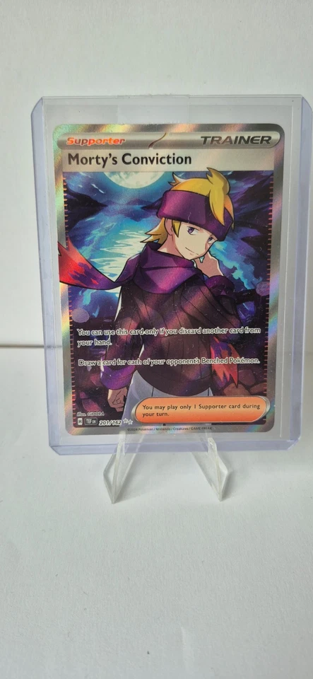 Morty's Conviction 201/162 Sv05: Temporal Forces Holo - Image 1 of 2
