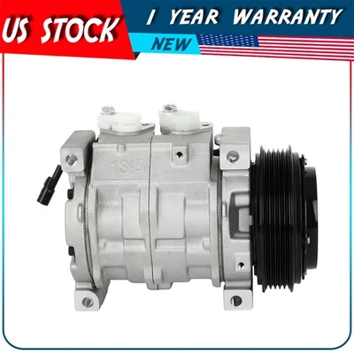 AC Compressor with Clutch For Suzuki Aerio 2002-2007 10S13C - Image 1 of 4