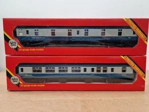 HORNNBY OO MODEL RAILWAYS BR BLUE GREY LIVERY, COACHES LIMA COMPATIBLE B05 - Picture 1 of 1