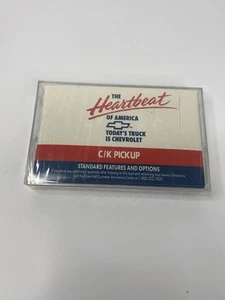 Chevrolet Chevy C/K Pickup Heartbeat of America Promo Cassette Tape Sealed Read - Picture 1 of 4