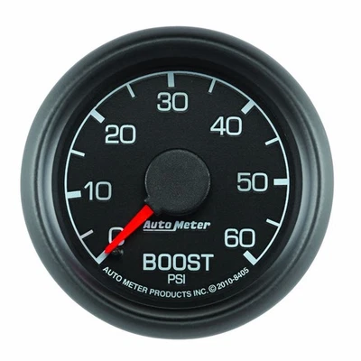 Medidor AutoMeter Boost Gauge para Ford F-250 Super Duty 1999-2007 | 52,4 mm | 0-60 PSI Foto 1 de 4