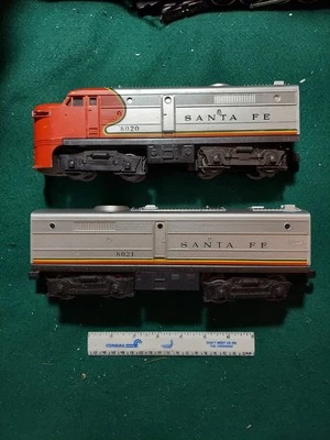LIONEL # 8020-8021 SANTA FE FA2 POWERED A & DUMMY B - Image 1 of 4