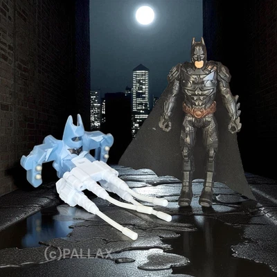 BATMAN THE DARK KNIGHT RISES - TANK BLASTER BATMAN  3,75"  / MATTEL 2012 - Bild 1 von 3