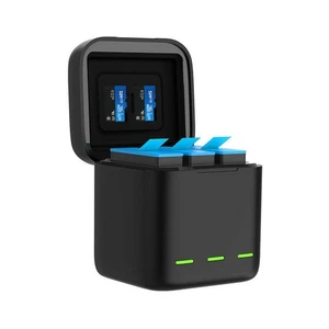 For GoPro Battery Charging Box For Hero 9 10 Black 3 Slot Charger Storage - Picture 1 of 9