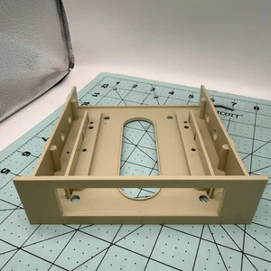 Soporte de dispositivo de 3,5" para bahía de 5,25", plástico doblado - Imagen 1 de 6