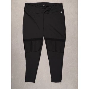 BCG Plus Womens Black Athletic Stretch Ankle Leggings Size 2X - Picture 1 of 13