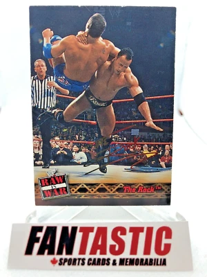 The Rock #39 2001 Fleer WWF Raw is War - Image 1 of 2
