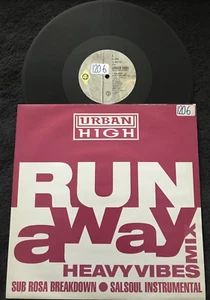 Urban High ft. Dee Dee Wilde - Run Away (Salsoul Cover) 12'' Vinyl 1989 HOUSE NM - Picture 1 of 7