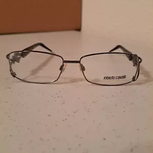 Roberto Cavalli Eyeglasses Mirto 557 Black Designer Rectangle *FRAMES ONLY L-11 - Picture 1 of 9