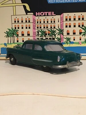 1953 PMC Chevrolet BelAir 2Dr. Banco de carro promocional verde escuro Sedan Dealer - Imagem 1 de 4