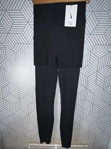 Neu mit Etikett Nike Activewear Damen-Yogahose LUX Trainingsleggings Dri Fit schwarz Größe XS - Bild 1 von 7