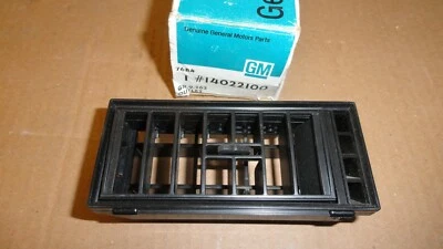 CHEVROLET CAVALIER 1982-88 LADO DERECHO SALIDA DE AIRE CONDUCTO VENTILACIÓN 14022100 NUEVO DE STOCK   Foto 1 de 4