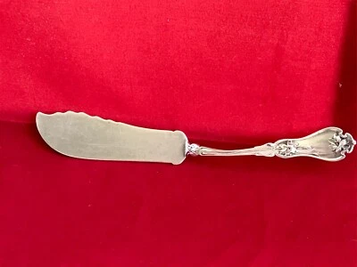 Violet By Whiting Sterling Silver Master Butter Knife Flat Handle 6 3/4" No Mono - Image 1 of 4